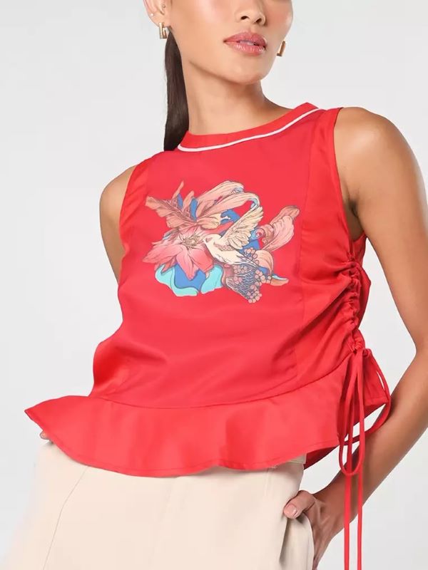 Plains & Prints Secret Garden Jalea Sleeveless Top