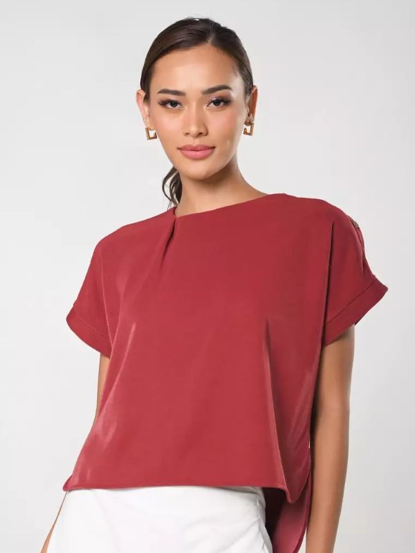 Plains & Prints Secret Garden Janiel Short Sleeve Top