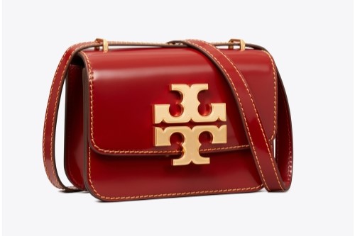 Tory Burch Eleanor Spazzolato Small Convertible Shoulder Bag