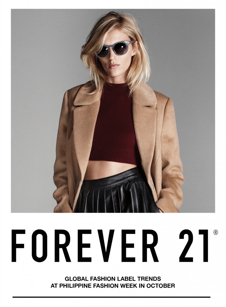 Forever 21: Setting Trends at Philippine Fashion Week This October 2014