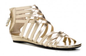 Zip-up gladiator flats, Payless Shoe Source