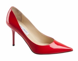 Patent pumps, Jimmy Choo