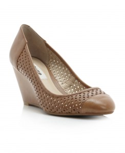 Cutout wedges, Dune London