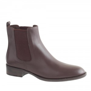 Leather Chelsea boots, J. Crew