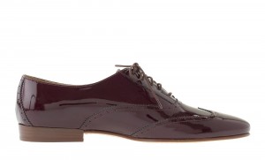 Patent oxfords, J. Crew