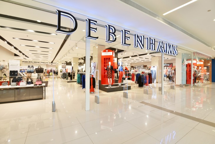 The New Iconic Oxford St. flagship store of Debenhams in Estancia Mall