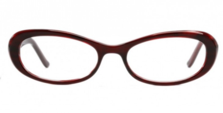 Oval and round frames balance out heart-shaped faces. Try: Break the Rule in Red, P1,995, Four Eyes