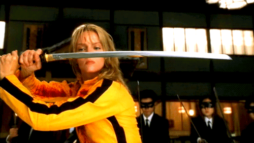 GIF of Kill Bill: Vol. 1 via Tumblr