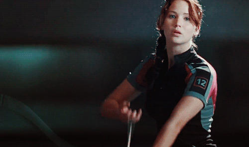 GIF of Hunger Games via WiffleGif