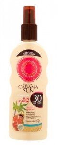 Try: Cabana Sun Tropical Sun Lotion SPF 30, P525, Beauty Bar