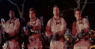 GIF from Ghostbusters via Giphy