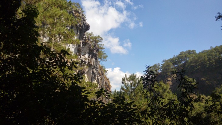 The gorgeous view of Echo Valley while hiking to the Hanging Coffins. Try to shout and your voice will literally echo. Photo by Melissa G. Bagamasbad