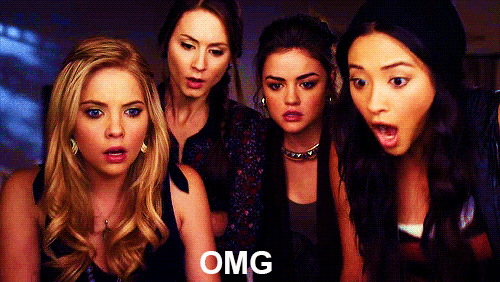 Image from "Pretty Little Liars" via Giphy