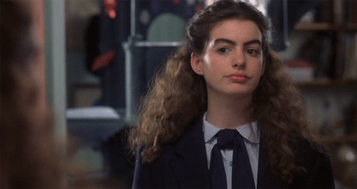 Image from The Princess Diaries via Giphy