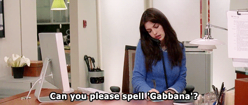 GIF from The Devil Wears Prada via Giphy
