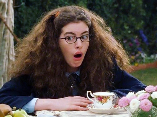 Image from Princess Diaries courtesy of Walt Disney Pictures.