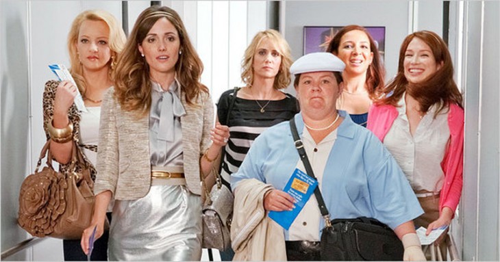 Screencap from Bridesmaids courtesy of Solar Entertainment