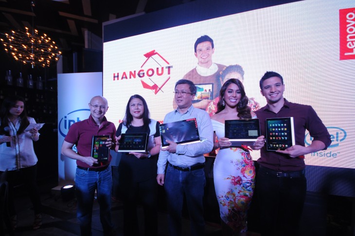 Modern Filipina--Lenovo Officers with celebs