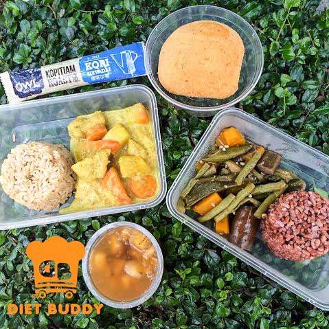 Image of a meal set from Diet Buddy (grabbed with permission from Diet Buddy)