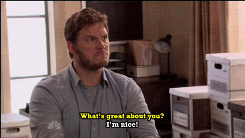 GIF from Parks and Recreation via Giphy