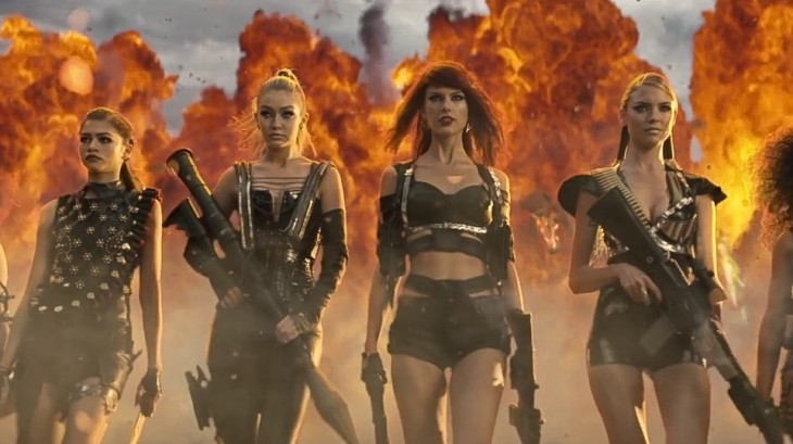 Screencap from Taylor Swift's "Bad Blood" music video via YouTube