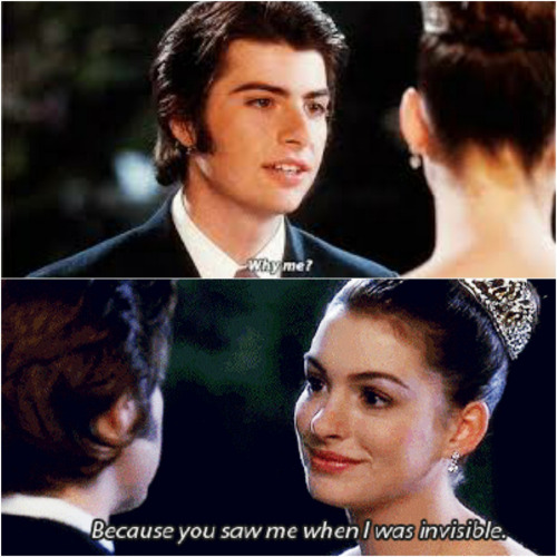 GIF from The Princess Diaries via Tumblr