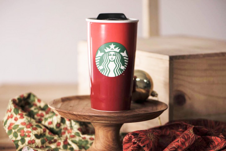 Red Cup Double Wall Mug, P795