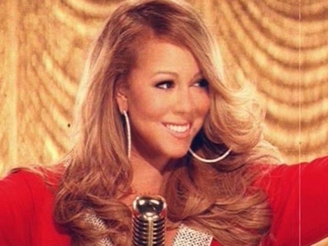 Screencap from Mariah Carey's "Oh Santa" music video courtesy of