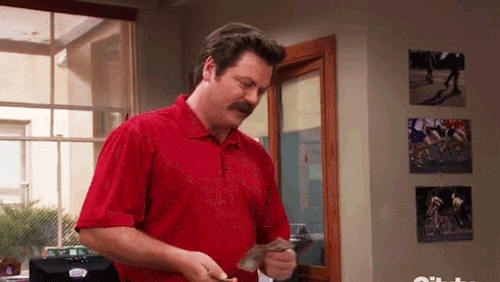 GIF from Parks and Recreation via Giphy