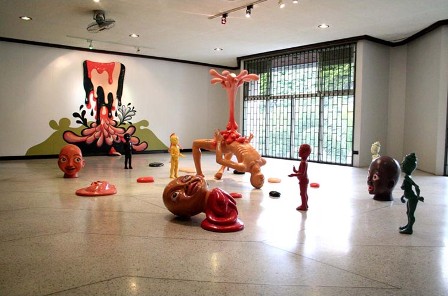 Photo from Monica Barreto of Leeroy New’s Exhibition in Vargas Museum via Juice.ph