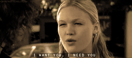 GIF from 10 Things I Hate About You via Giphy