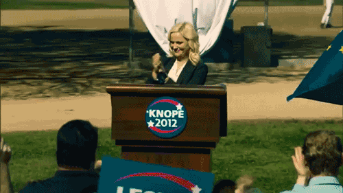 Parks and Recreation GIF via Giphy