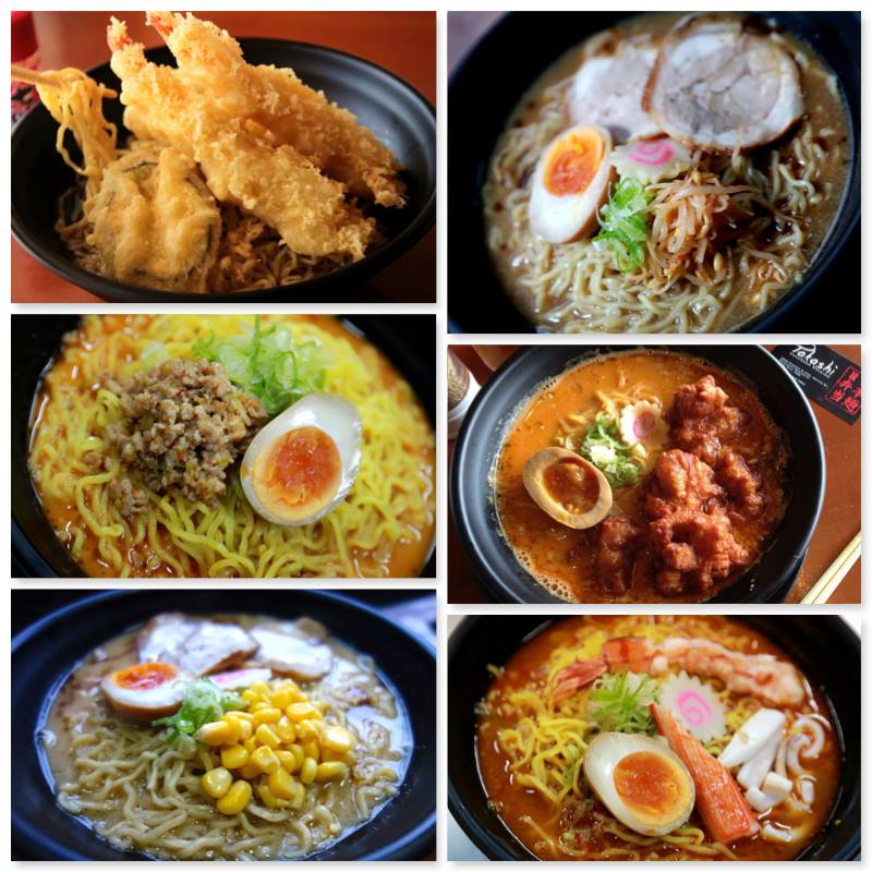 Photo taken from their official Facebook page, featuring their selection of ramen