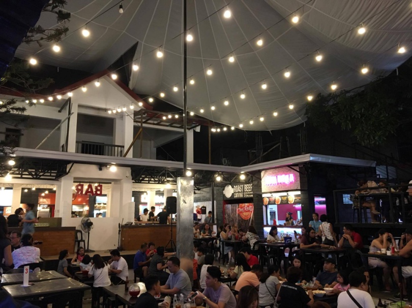 Interior of The North Hive Food Park