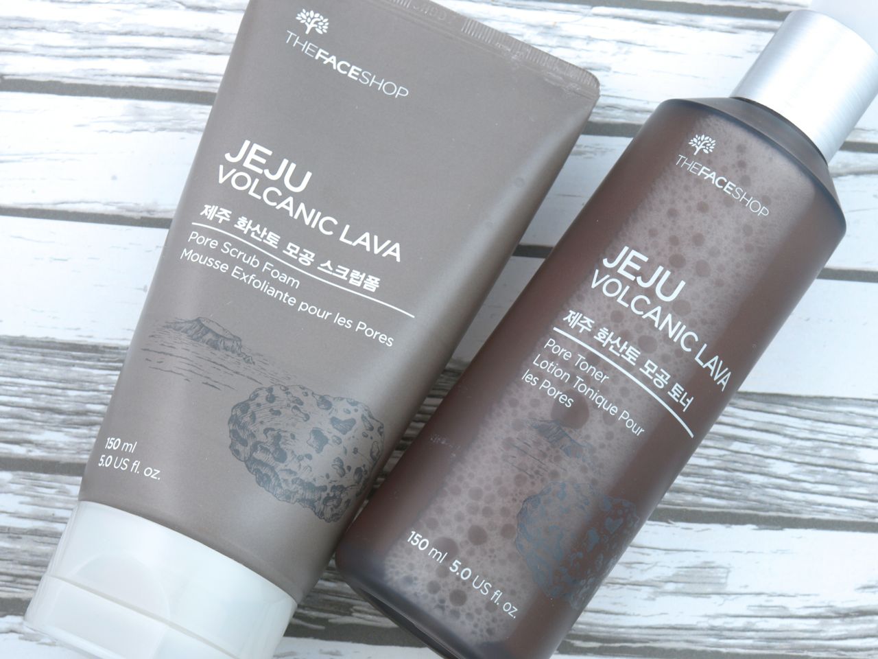 Jeju Volcanic Lava Products from Faceshop
