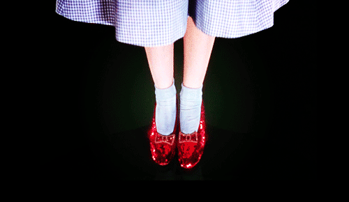 Dorothy's Red Shoes from Wizard of Oz