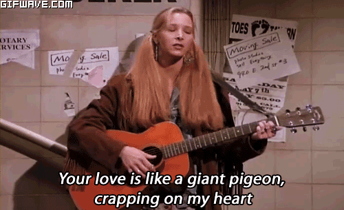 Lisa Kudrow as Phoebe on Friends