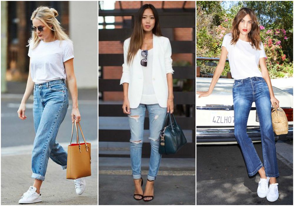 3 Ways To Wear Plain White Tee