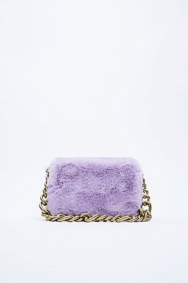 A purple bag