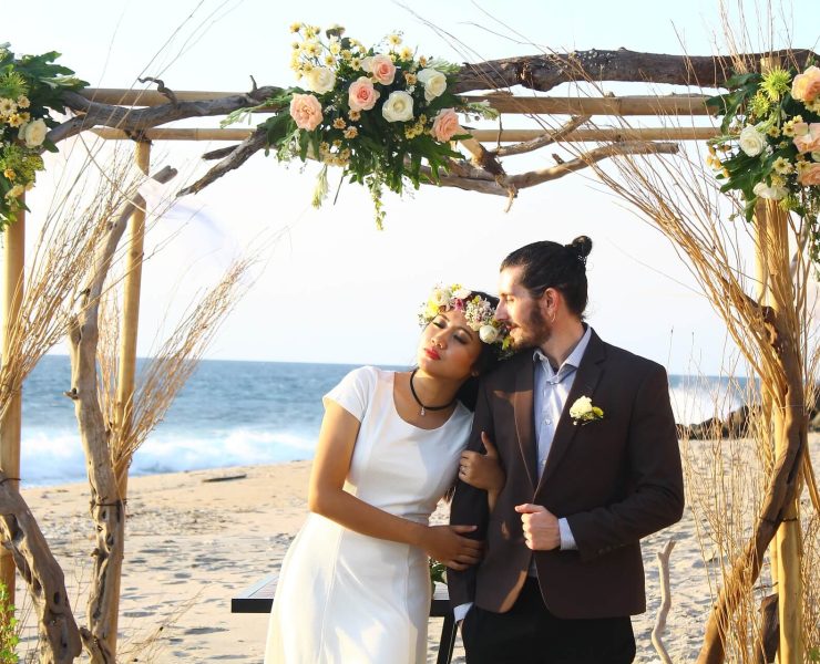 Beach wedding in the Philippines