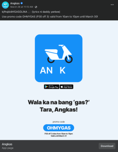 Angkas Gas Marketing