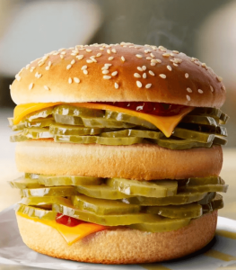 MCDO Pickle burger prank