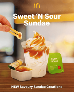 MCDO April Fools Sundae