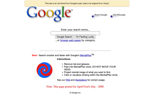 April Fools Prank by Google