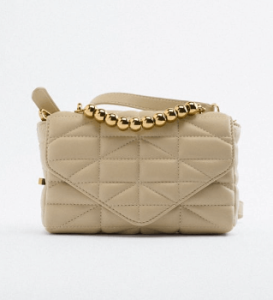 Zara quilted cross body bag