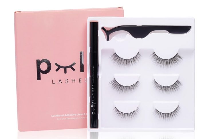 false eyelashes by polly lashes