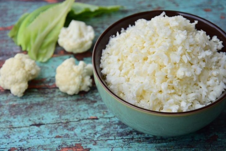 cauliflower rice for dieting without rice