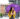 a young lady holding a purple umbrella