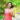 a woman running