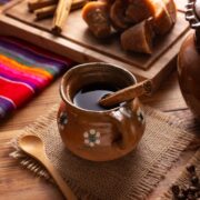 coffee in a ceramic mug